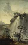 Robert Hubert Landscape with a Waterfall  - Hermitage